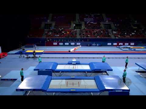 ZHU Xueying (CHN) W - 2022 Trampoline Worlds, Sofia (BUL) - Q Trampoline Exercise 1