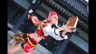 Genshin Impact Yanfei cosplay showcase