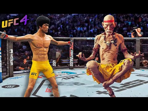 Indian man Jai vs. Bruce Lee (EA sports UFC 4) - rematch