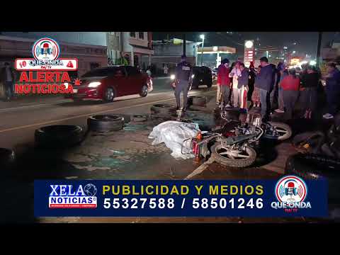 MOTORISTA FALLECIDO EN SAN CRISTÓBAL TOTONICAPÁN 