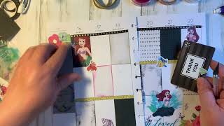 Plan With Me - Happy Planner - Disney Princess - Ariel