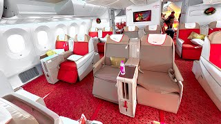 Air India Business Class B787 Dreamliner from Delhi to Tokyo (Full Flight Experience)