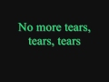 Ozzy Osbourne No More Tears Lyrics