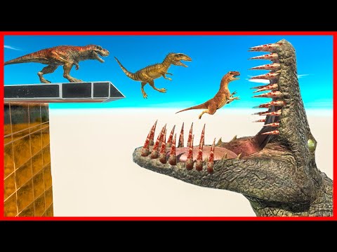 WHO can JUMP OVER REPTILES | ARBS - Animal Revolt Battle Simulator