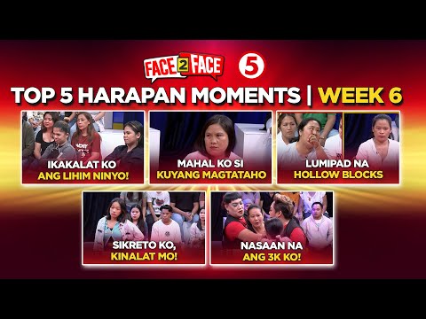 Top 5 Harapan Moments Week 6 Face 2 Face