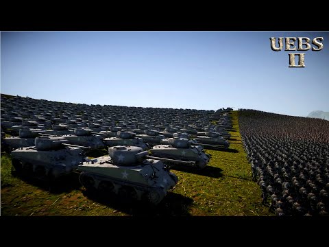 400 MODDED TANKS & 10,000 SPECIAL FORCES vs 4,000,000 ZOMBIES | Ultimate Epic Battle Simulator 2