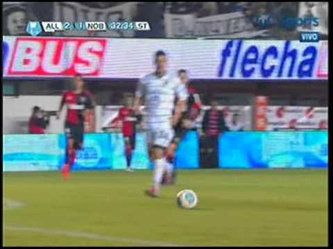 Gol de Milton Casco 2-1 All boys vs Newell´s 03/06/13