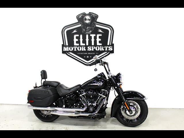 Buy Used 2019 HARLEY DAVIDSON HERITAGE CLASSIC 107 FLHC CRUISER 2CYL. - - Elite Motor Sports located in Boynton Beach, Florida