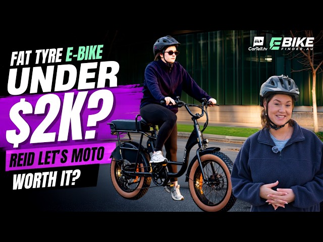 CarTell.tv’s Reid Let’s Moto fat tyre e-bike video review