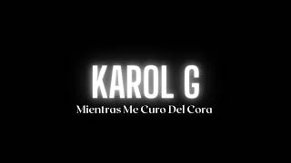 KAROL G - Mientras Me Curo Del Cora (Letra/Song)