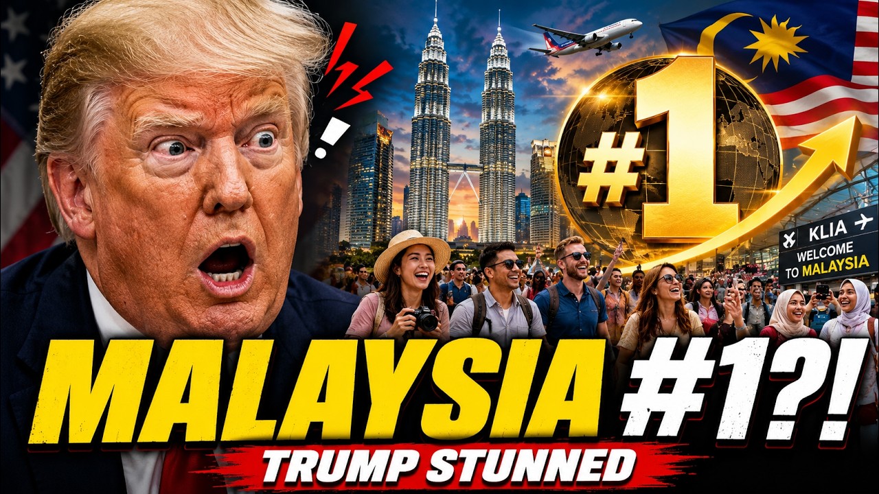 Trump Shocked as Malaysia Becomes the World’s Most Visited Country in 2026