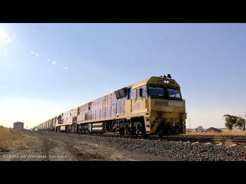 2PM5 Pacific National Mixed Freight Train (7/2/2019) - PoathTV Australian Railways