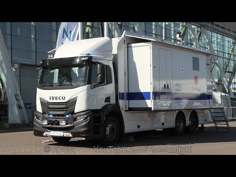 German Iveco X-Way/ Binz Command Truck - Exterior, interior & light setup - Interschutz 2022