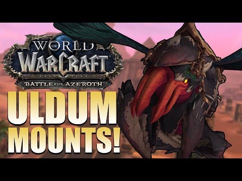 The 3 NEW Uldum Mounts & Where to Find Them | Patch 8.3