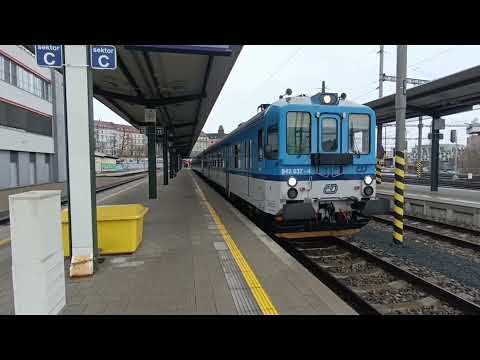 Vlaky Brno hl. n. 12.3.2024, část 2