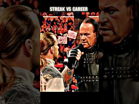 Streak vs Career🔥||The Undertaker vs Shawn Michaels Edit On Mary On A Cross🥹
