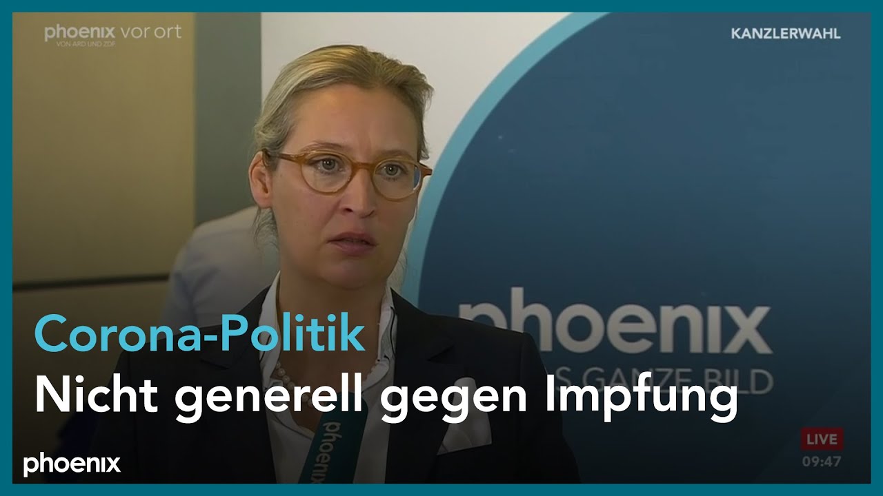 Alice Weidel zur Vereidigung der Ampel-Koalition und zur Corona-Politik am 08.12.21