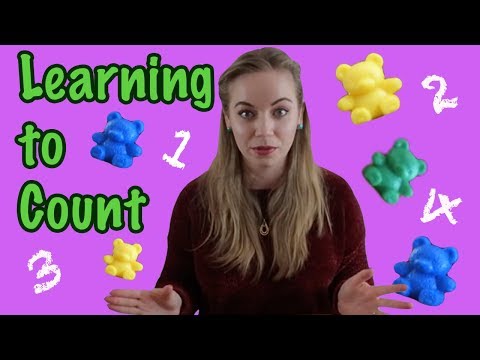 Part of a video titled Learning to Count | Teach Your Child to Count - YouTube