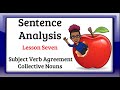 SUBJECT VERB AGREEMENT - COLLECTIVE NOUNS#sentence #subject