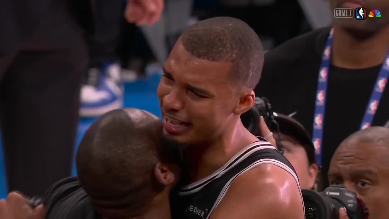 FINAL MOMENTS from Spurs vs. Thunder WCF GAME 7 🍿 | NBA on ESPN