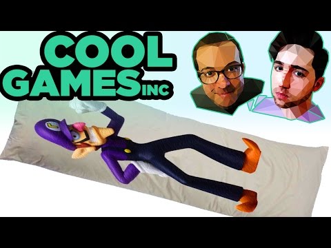 Griffin and Nick Make a Waluigi Body Pillow (with Tara Long) — CoolGames Inc
