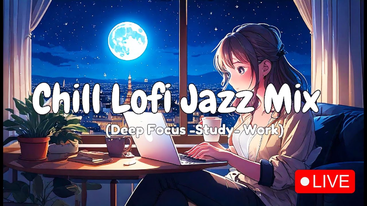 24/7 Lofi Study Beats 📚 Deep Focus & Work Music ✨ Mellow Vibes