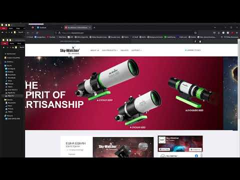 Fixing Sky Watcher Star Adventurer  Star Trails - Firmware Update - Astronormy