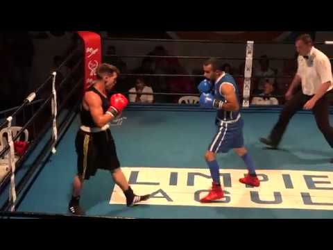 Velada boxeo amateur Elche. Sábado, 16 junio 2018. 8º combate: Jonathan Reina -VS- Khalid Ennachat.
