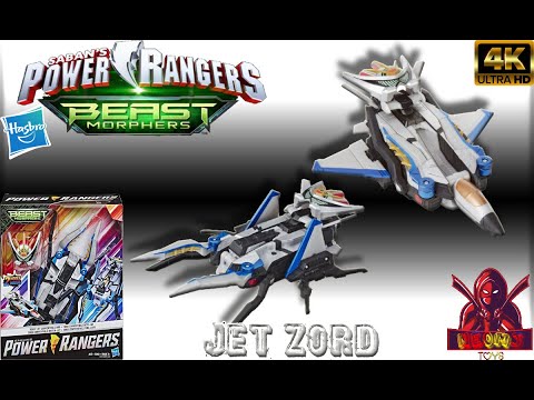 Jet Zord | Power Rangers Beast Morphers [Hasbro] (4/5) - UNBOXING & REVIEW : (ENGLISH) 4K