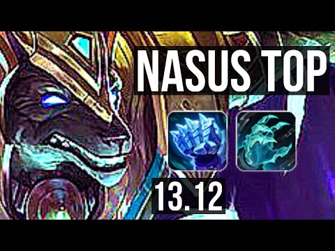 NASUS vs AATROX (TOP) | 1500+ games, 1.9M mastery, 3/0/2 | KR Master | 13.12