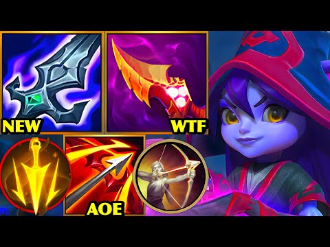 Wild Rift China Lulu Adc - NEW Lethal Tempo MAX Attack Speed LULU Build Runes - WTF IS THIS BUILD!?
