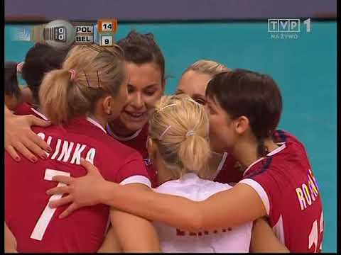 ME 2007 siatkówka kobiet POL-BEL 26 09 2007