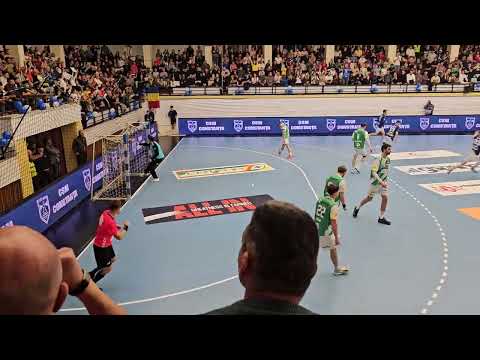 CSM Constanta - Fuchse Berlin. Lăudabilă atitudinea băieților și spiritul de luptători. ⚪️🔵🔝🤾‍♀️