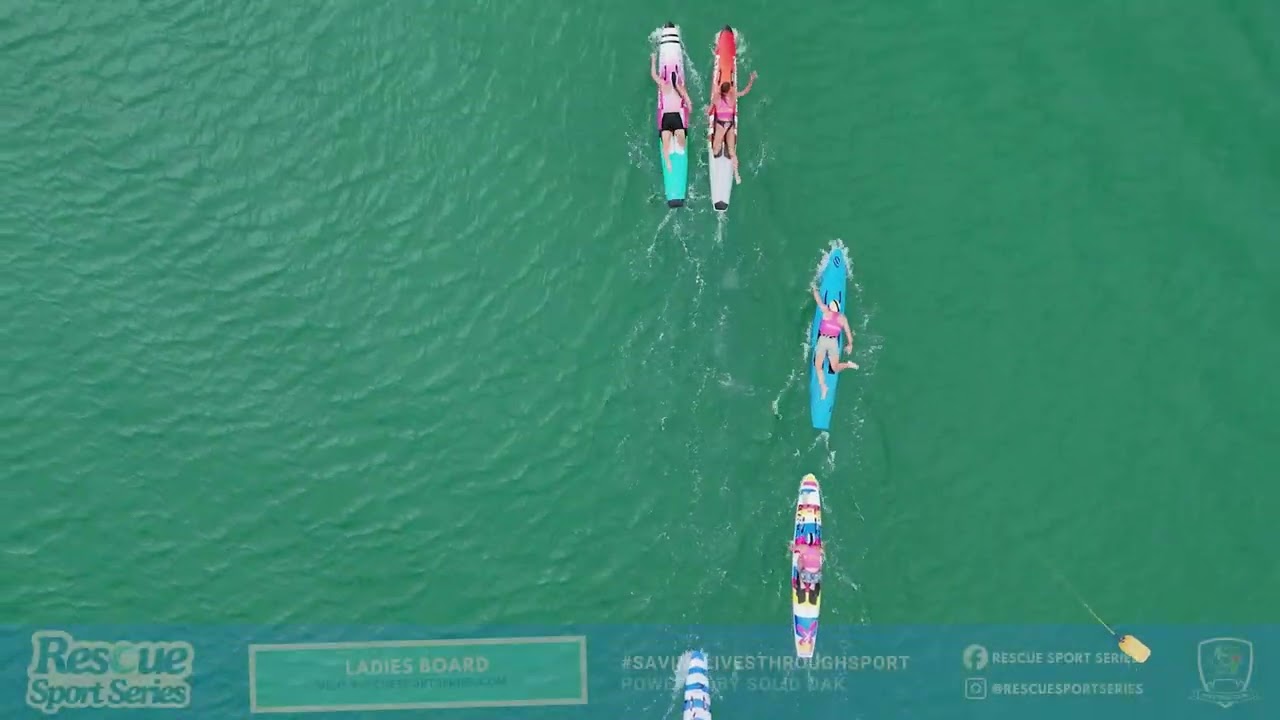 Ladies Board Race | Lifesaving Sport | Fish Hoek | Cape Town | Rescue Sport Series