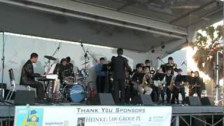 SPHS Jazz Ensemble 2010 - Deck The Halls With 'Bones & Saxes