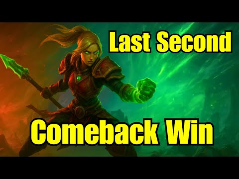 Last Second Comeback Win - Windwalker Monk Battleground | TWW Season 3 PvP
