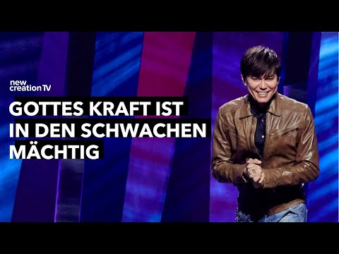 Gottes Kraft ist in den Schwachen mächtig – Joseph Prince I New Creation TV Deutsch