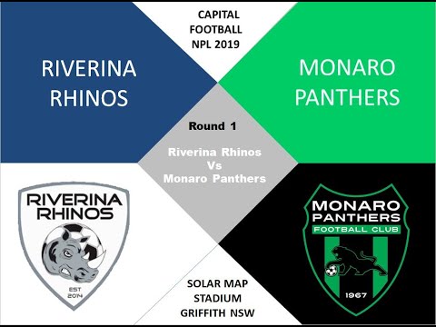 2019 10min Game Highlights Rnd1 Men NPL MOnaro Panthers v Riverina Rhinos