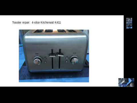 Kitchenaid 4 slice toaster lever won’t  stay down