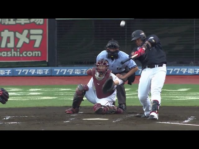 【2回表】マリーンズ・井上が左中間への先制2ランホームランを放つ!! 2020/7/2 E-M