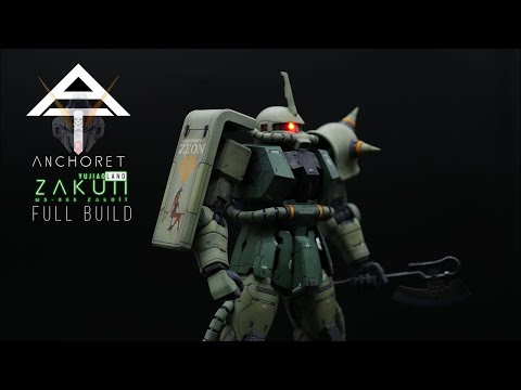 AnchoreT YJL MG Zaku 2.0 Resin Conversion Kit │Full build │Custom Gunpla │ガンプラ全塗装