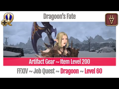 FFXIV Dragoon Level 60 Job Quest ~ Heavensward ~ Dragoon's Fate