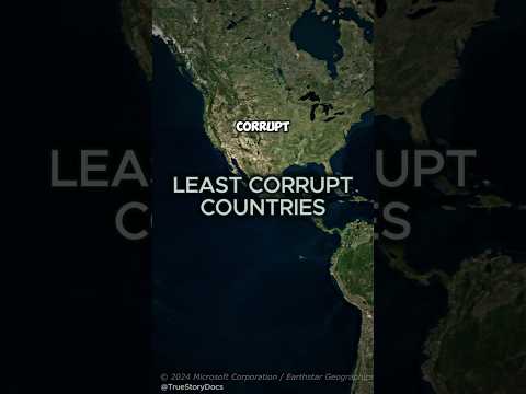 Least corrupt countries
