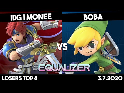 IDG | Monee (Roy/Mr. Game & Watch) vs BOBA (Toon Link) | Losers Top 8 | Equalizer #4