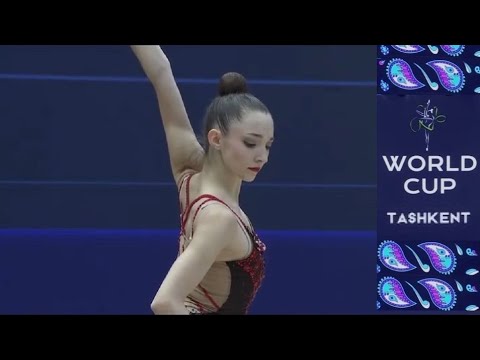 Maena MILLON FRA Ball Qualification (22.550) 2025 World Cup Tashkent #rhythmicgymnastics