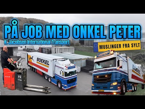 På Job med Onkel Peter, Muslinger fra Sylt, K. Jacobsen International Transport, #teamloudnproud