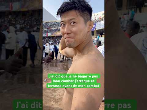 J’ai dit que je ne bagarre pas mon combat j’attaque et terrasse avant de mon combat