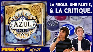 AZUL : DUEL...en terre cuite ! (vous l'avez ? )  | La règle, une partie, la critique !
