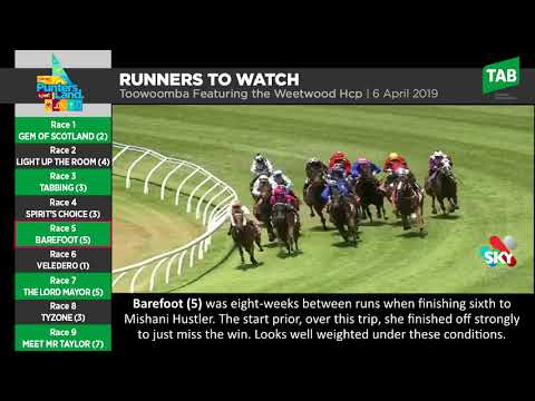 Runners To Watch Toowoomba 6 April 2019