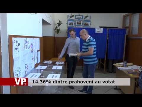 14.36% dintre prahoveni au votat